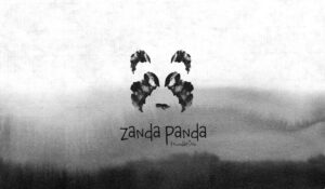 Abstract,Black,Ink,Wash,Painting,In,East,Asian,Style,On